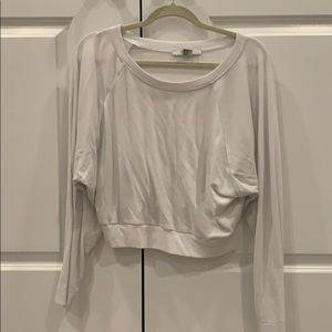 Forever 21 plain white longsleeve